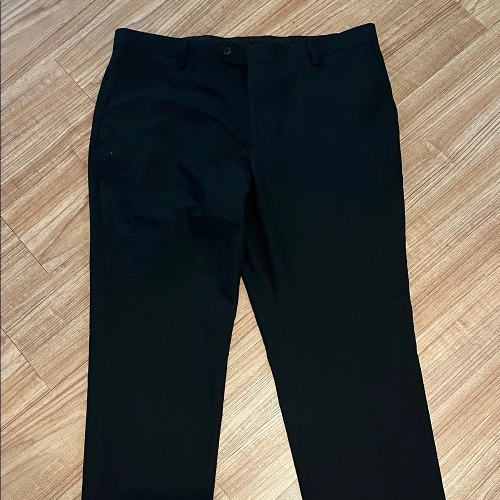 Next Tailoring Men's Elegant Black Dress Pants, Size 34 - Slim Fit - Like New!!